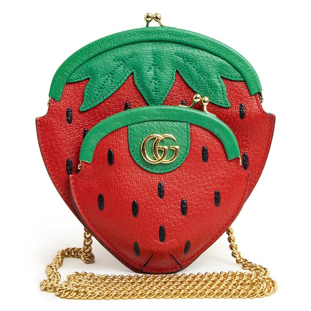 Gucci イチゴモチーフチェーンショルダーバッグ Gucci イチゴモチーフチェーンショルダーバッグ