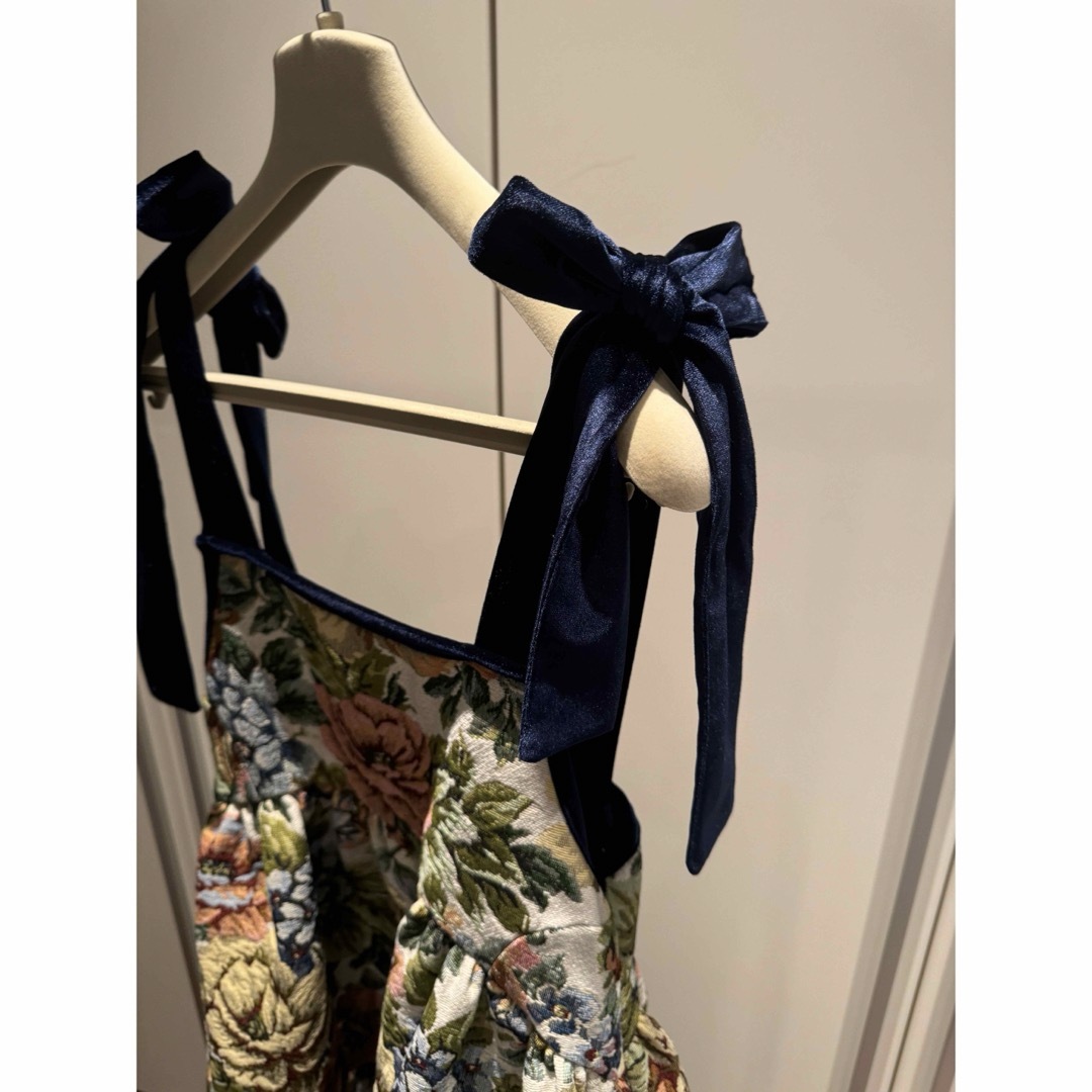 POPPY ゴブランリボンドレス あさぎーにょの通販 by はる's shop POPPY ゴブランリボンドレス あさぎーにょの通販 by はる's shop