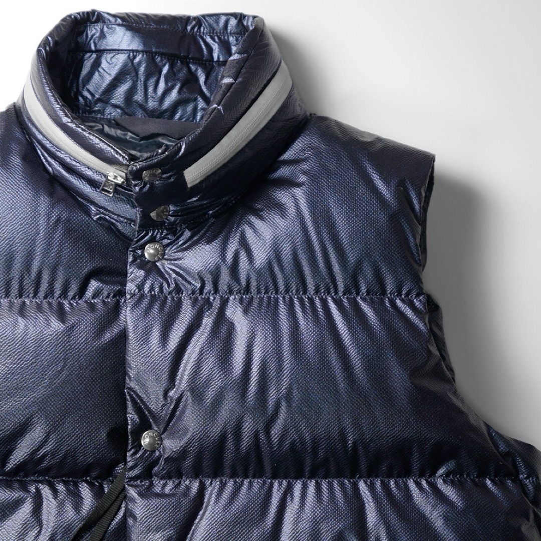 MONCLER - MONCLER 1952モンクレールジーニアスIDIRメタリックダウンベスト2