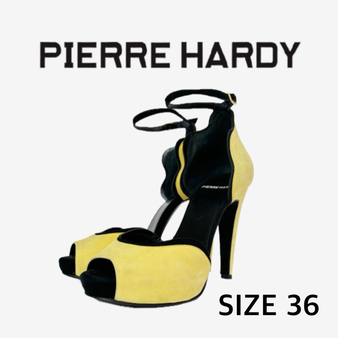 PIERRE HARDY ピエールアルディ イエロー/ブラック パンプス 36 PIERRE HARDY ピエールアルディ イエロー/ブラック パンプス 36