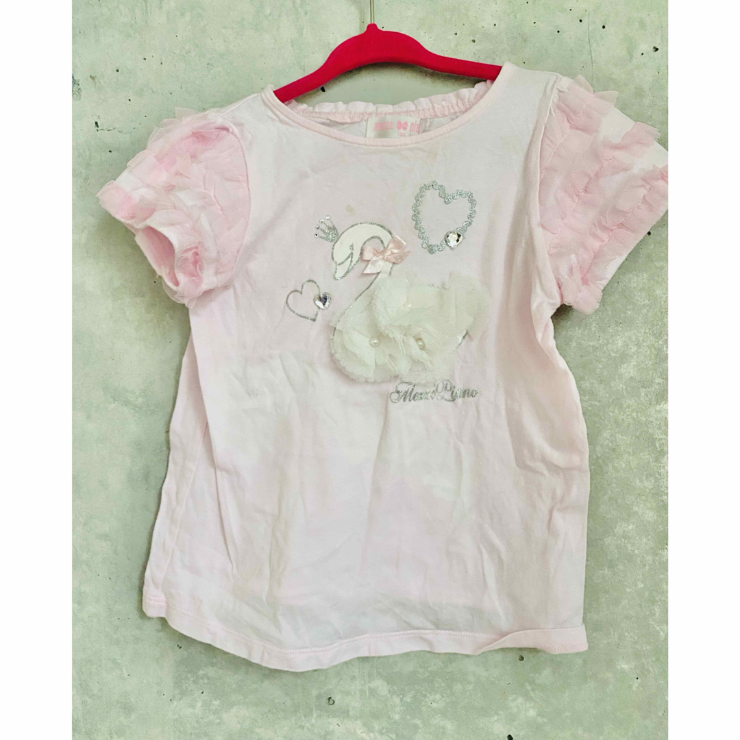 メゾピアノ 半袖Tシャツ ピンク 120 - メルカリ
