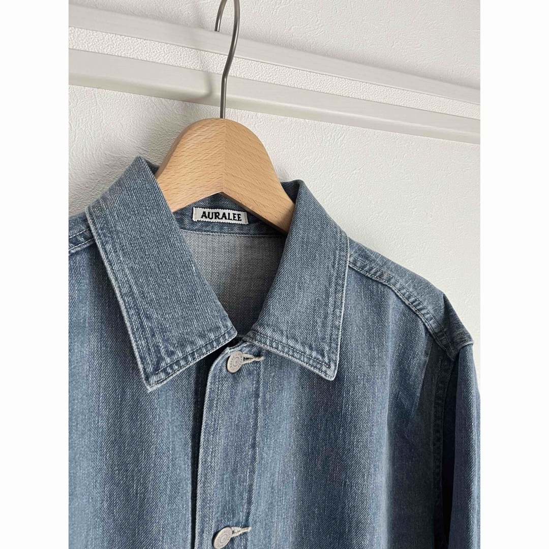AURALEE - 24ss AURALEE SELVEDGE FADED LIGHT DENIMの通販 by AURALEE - 24ss AURALEE SELVEDGE FADED LIGHT DENIMの通販 by