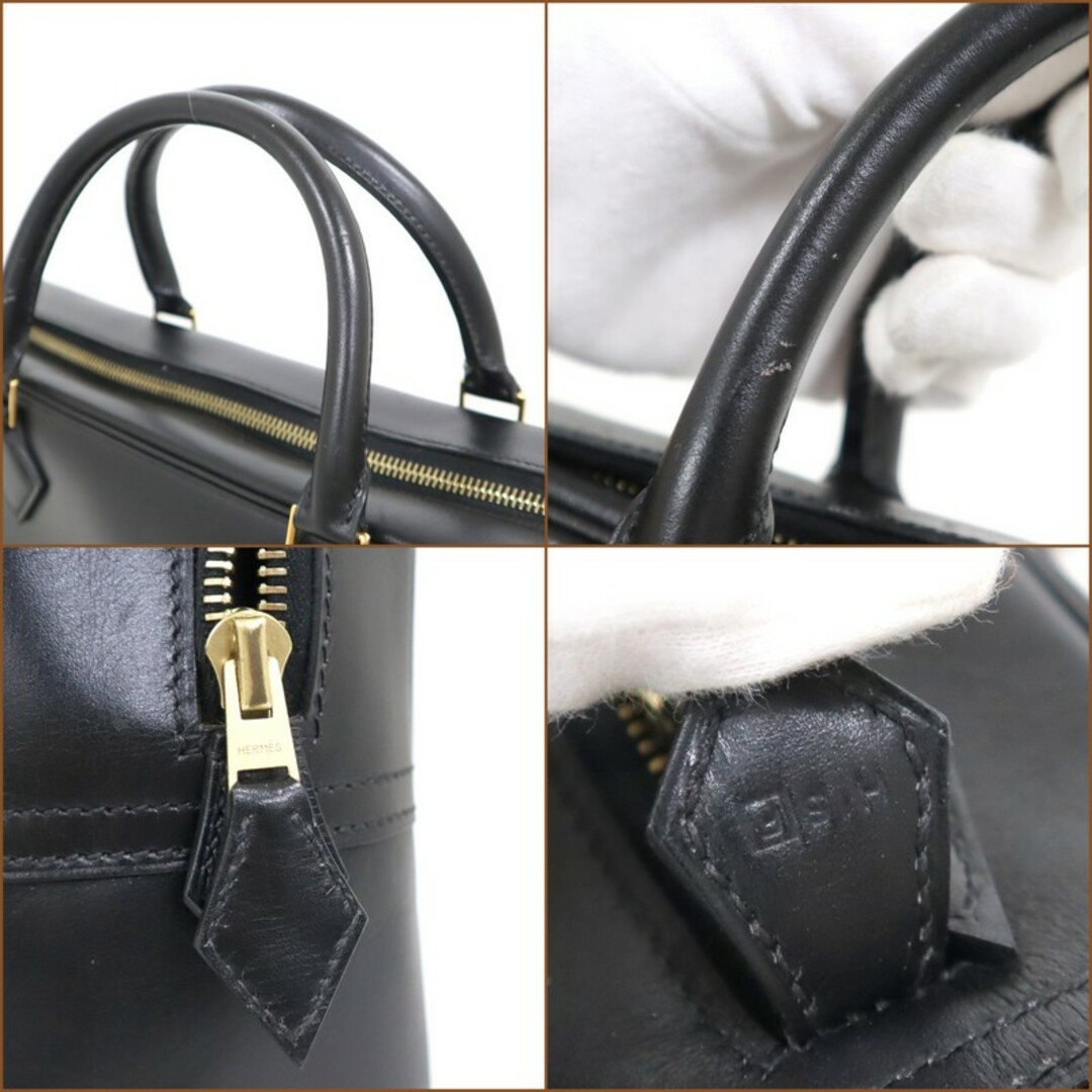 HERMES - 【HERMES】エルメス プリュムドッグ38 ブラック HERMES - 【HERMES】エルメス プリュムドッグ38 ブラック