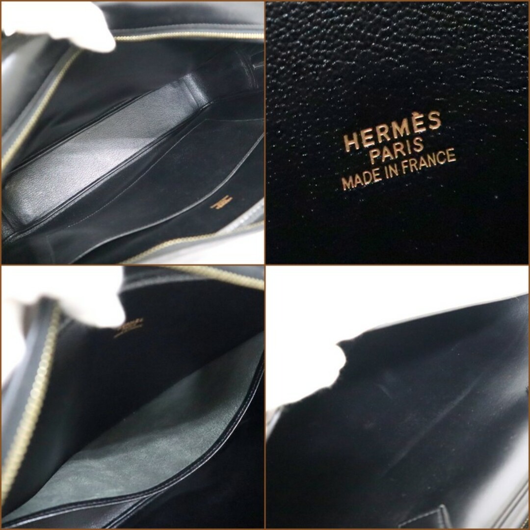HERMES - 【HERMES】エルメス プリュムドッグ38 ブラック HERMES - 【HERMES】エルメス プリュムドッグ38 ブラック