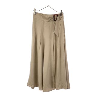 ミラオーウェン(Mila Owen)のミラオーウェン ベルトデザインスカート見え ガウチョパンツ 1 ベージュ Mila Owen 09WFP192028 レディース(その他)