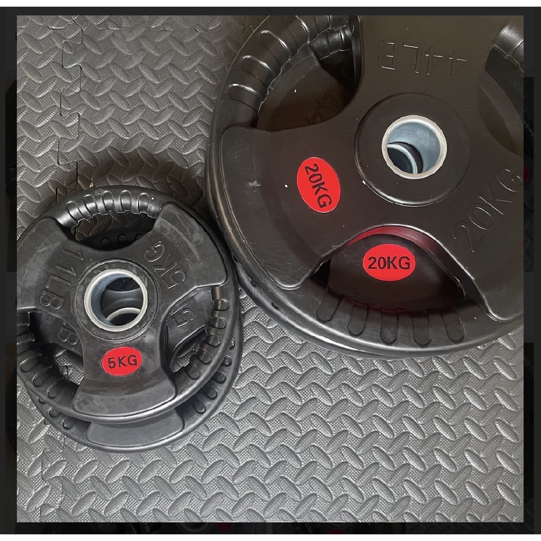 バーベルプレート5kg×2 20kg×2ラバーオリンピックシャフトΦ50mm トレーニング用品 バーベルプレート5kg×2 20kg×2ラバーオリンピックシャフトΦ50mm トレーニング用品