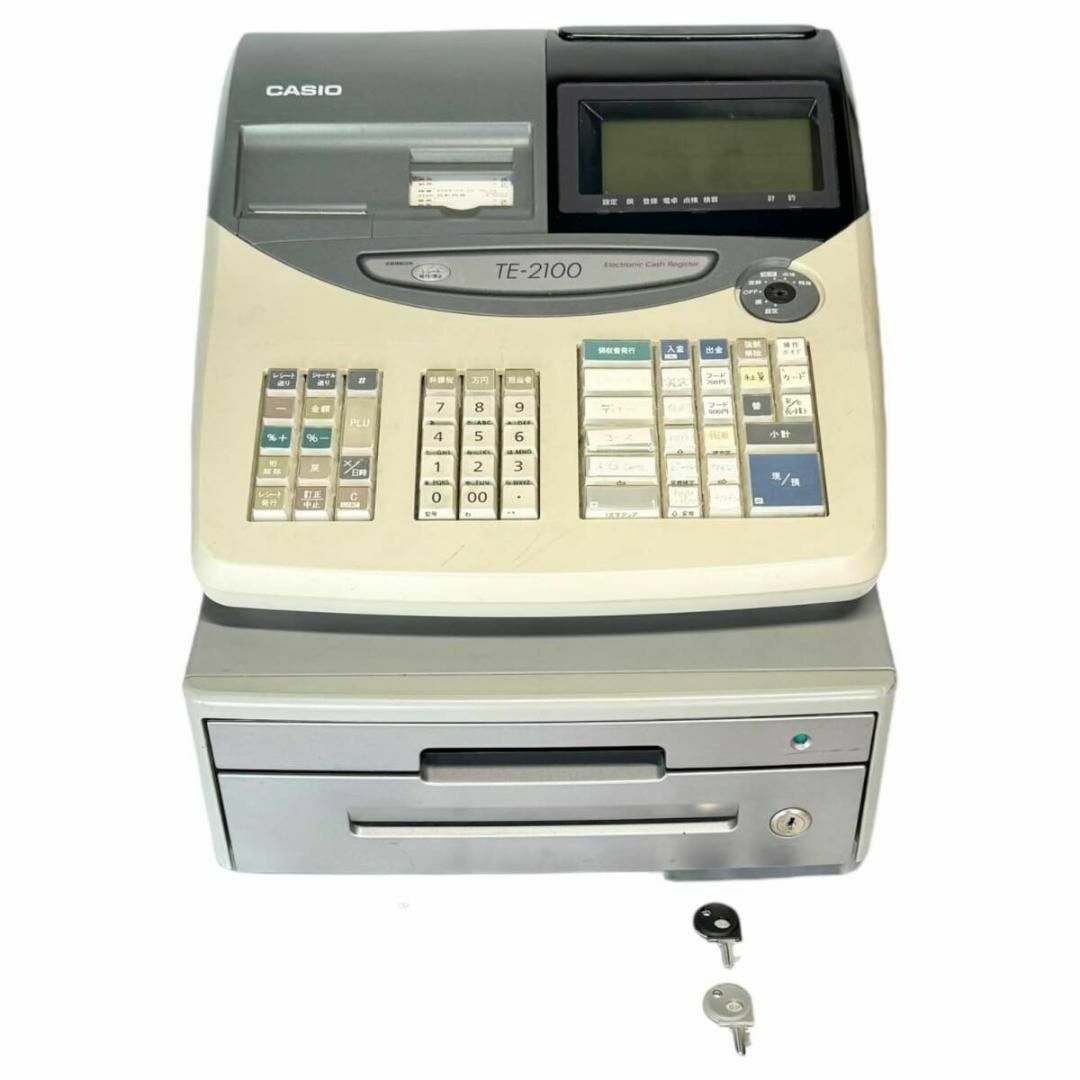 カシオレジスター TE-2100 フル設定無料 長期使用可能 454044 カシオレジスター TE-2100 フル設定無料 長期使用可能 454044