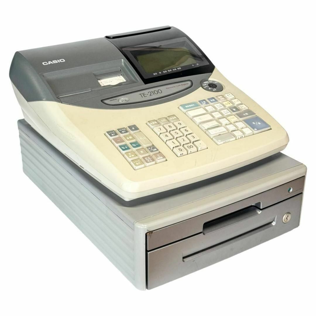 動作確認済み CASIO TE-2100-15S グレー 動作確認済み CASIO TE-2100-15S グレー