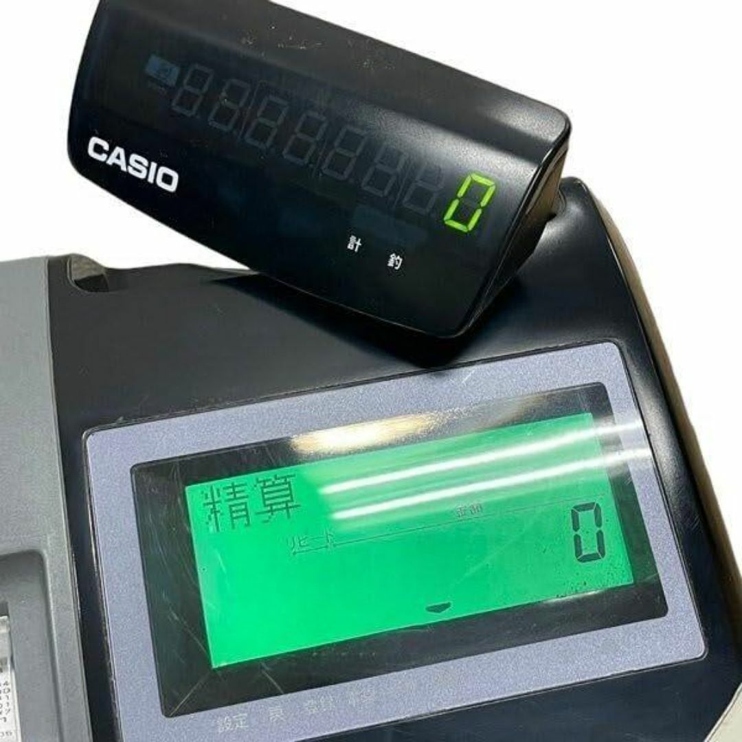 動作確認済み CASIO TE-2100-15S グレー 動作確認済み CASIO TE-2100-15S グレー