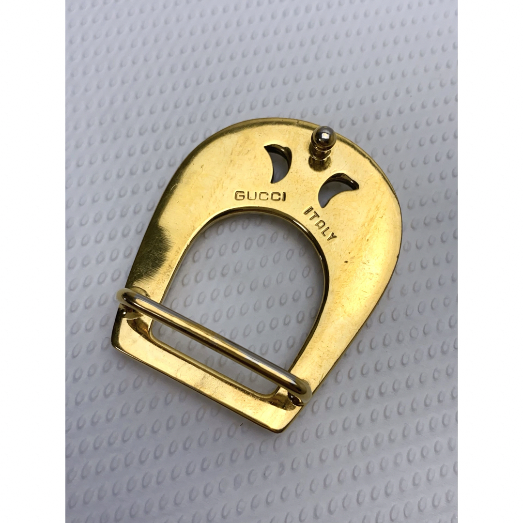 N235 GUCCI グッチ ベルトバックル ホースビット イタリア製 N235 GUCCI グッチ ベルトバックル ホースビット イタリア製