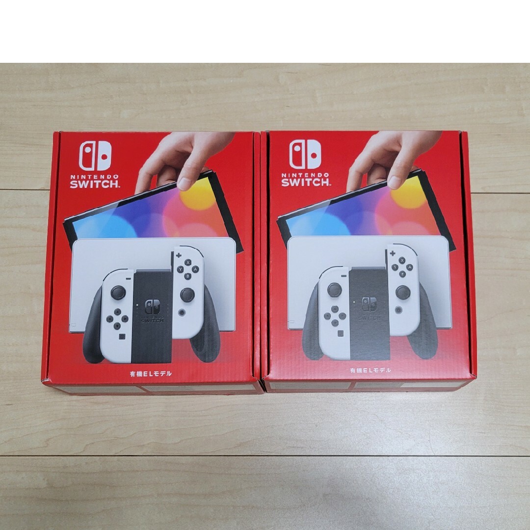 新品未開封】有機el switch 2台セット 程よく 新品未開封】有機el switch 2台セット 程よく