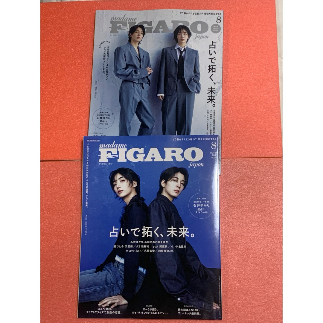 FIGARO japon セブチ ジョンハン ウォヌ フィガロジャポン セット エンタメ/ホビーのCD(K-POP/アジア)の商品写真