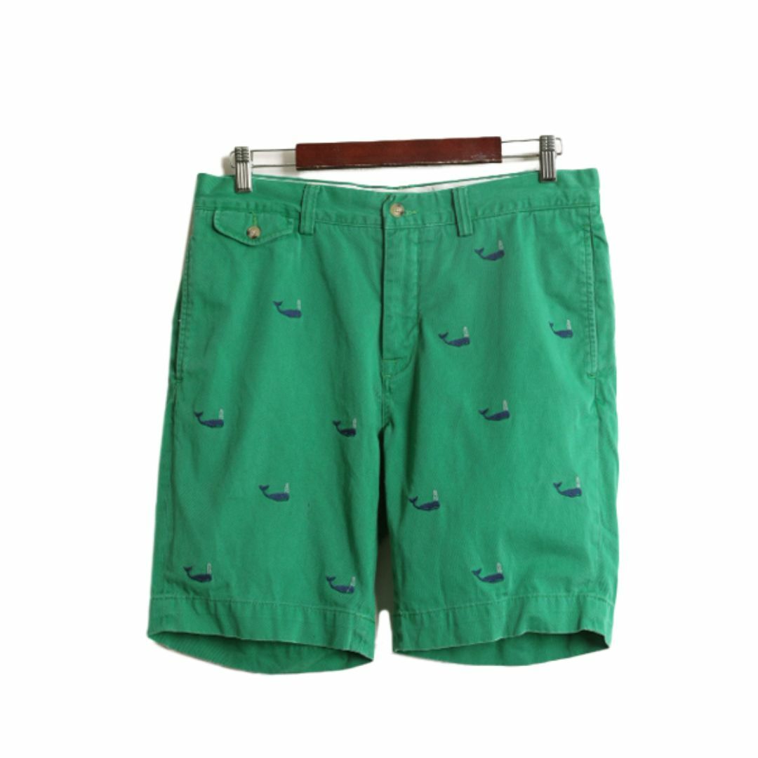 新規購入 Ralph Lauren - ポロ ラルフローレン 総柄 コットン チノ パンツ