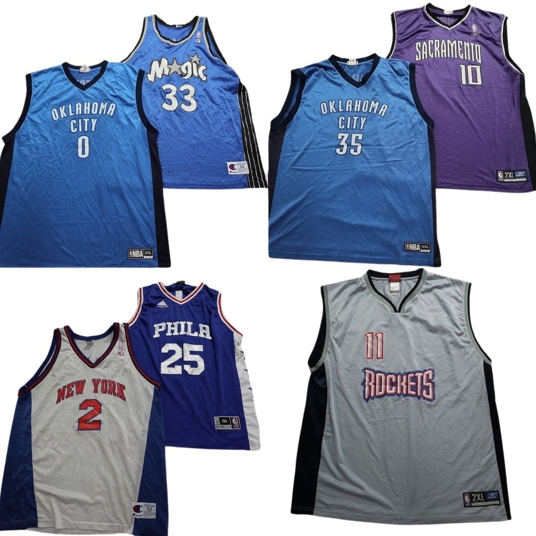 古着卸 まとめ売り プロチーム NBA ゲームシャツ 7枚セット 古着卸 まとめ売り プロチーム NBA ゲームシャツ 7枚セット