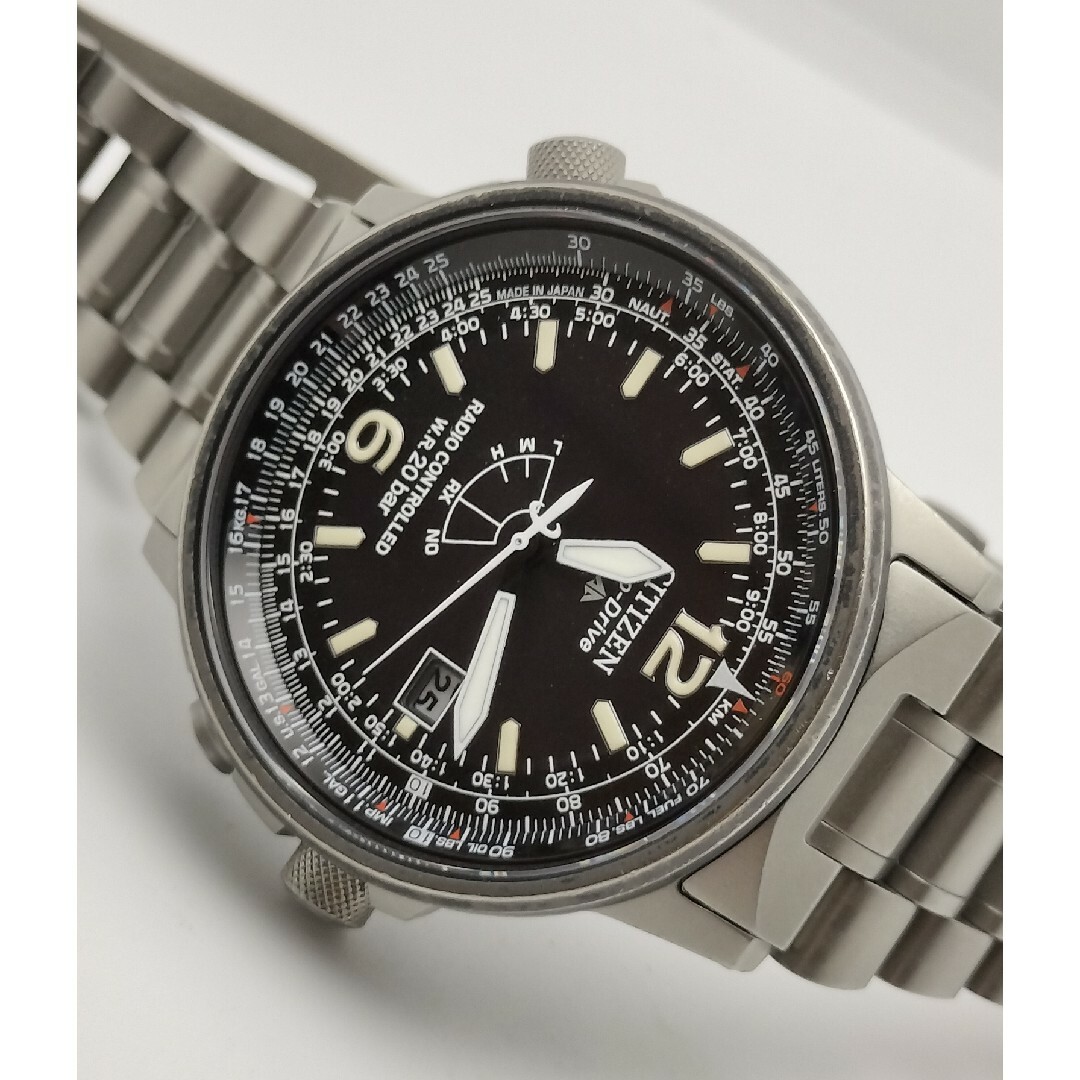 CITIZEN - シチズン プロマスター 電波ソーラー 20気圧防水 軽量 CITIZEN - シチズン プロマスター 電波ソーラー 20気圧防水 軽量