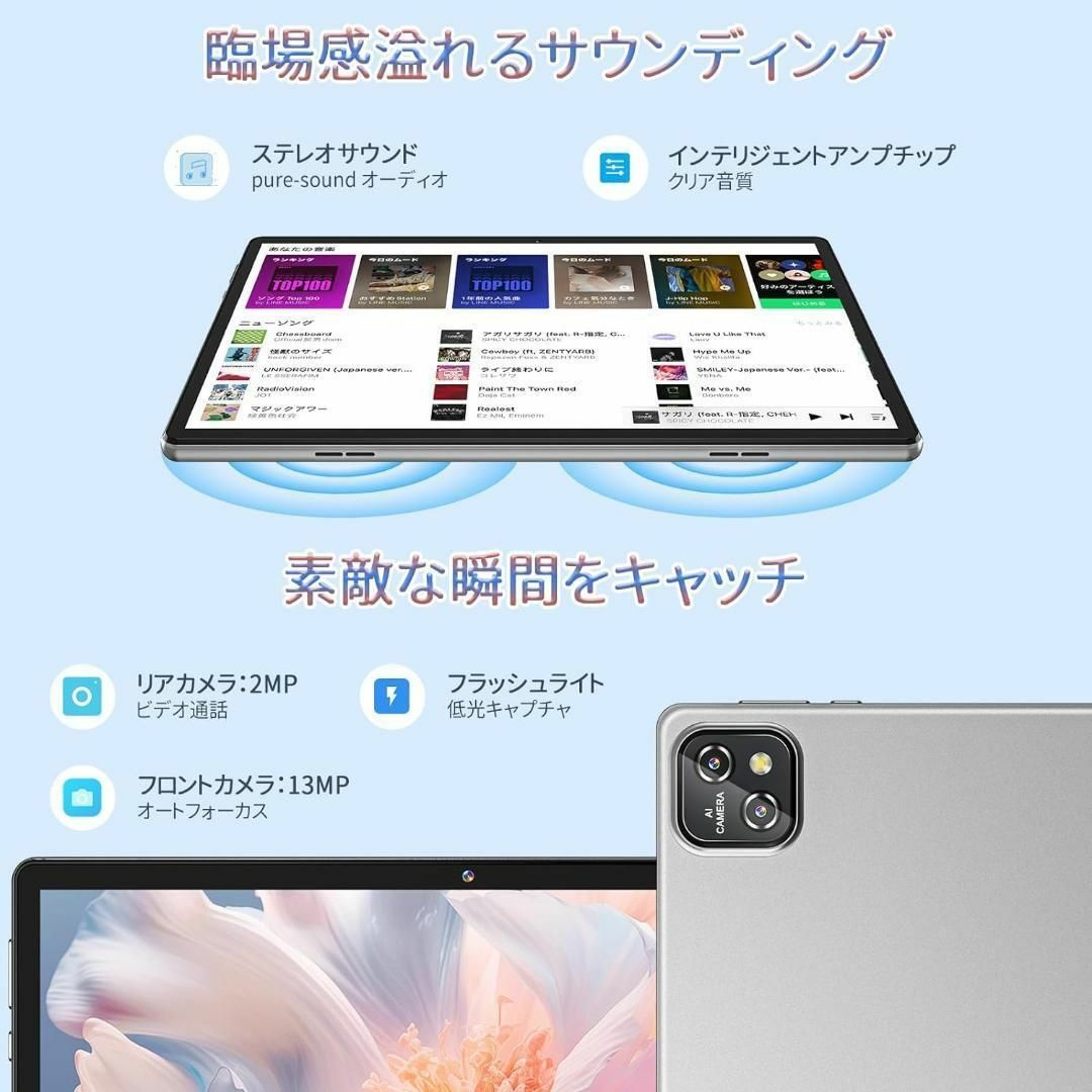 Android 14 タブレット 2024 10インチ 6000mAhの通販 by Android 14 タブレット 2024 10インチ 6000mAhの通販 by
