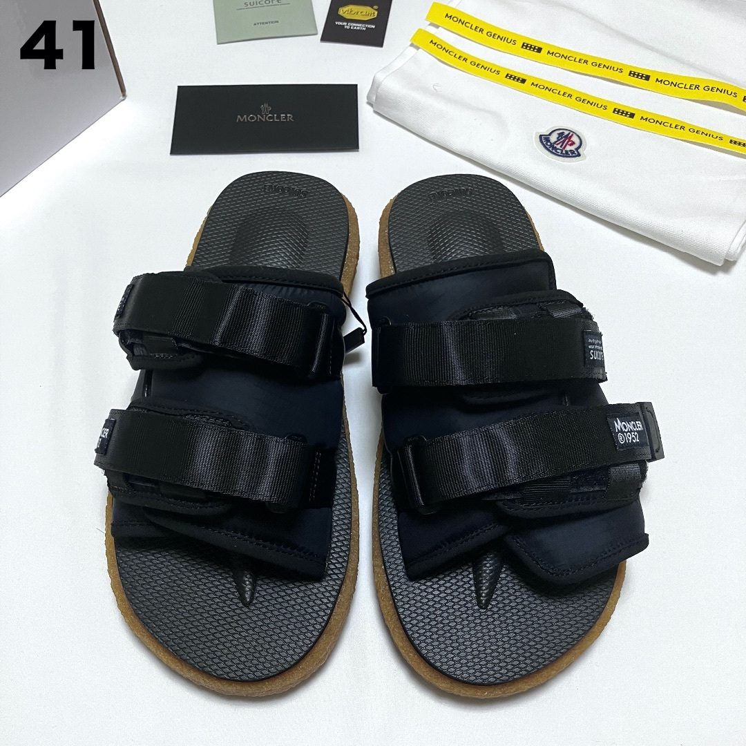 1 / 14 新品 41 モンクレール SUICOKE コラボ サンダル 640 サンダル 1 / 14 新品 41 モンクレール SUICOKE コラボ サンダル 640 サンダル