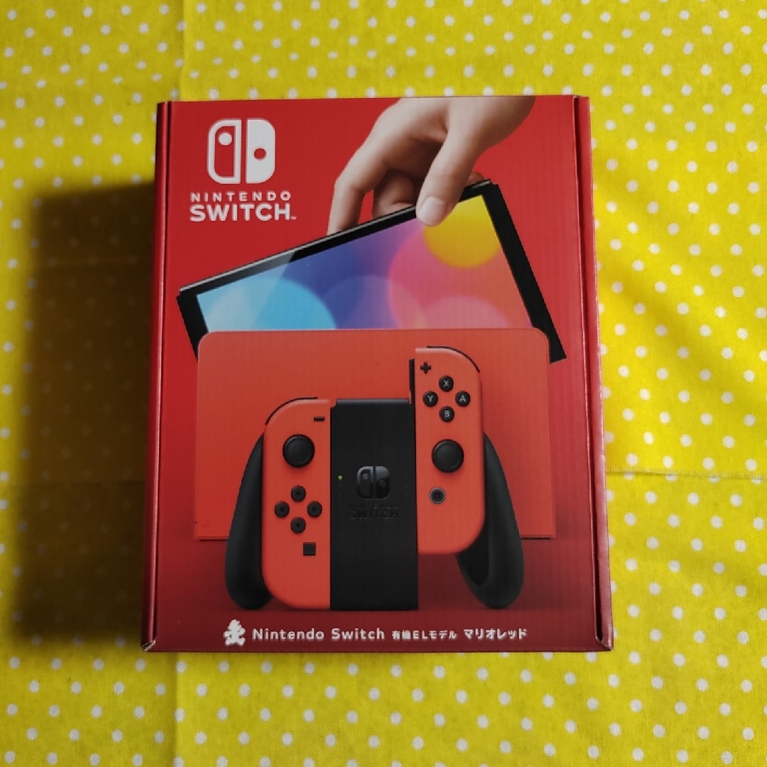 半額SALE★ 新品未開封】Nintendo Switch 有機el マリオレッド Nintendo Switch