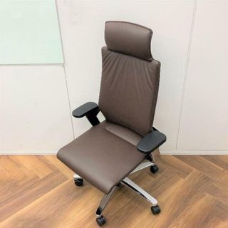 【中古 S(新古品)】ON.(オン) 175/71H ヘッドレスト付(オフィスチェア)