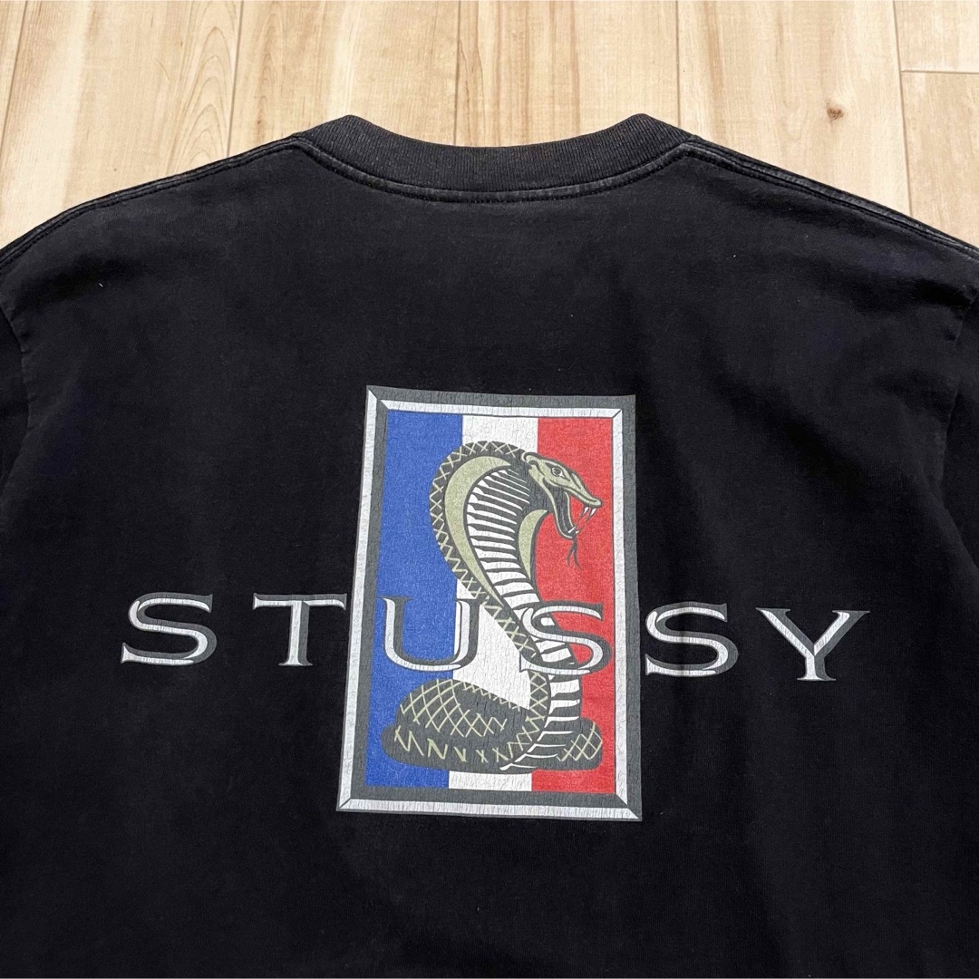STUSSY - 激レア!1990's OLD STUSSY “KING COBRA” Tシャツの STUSSY - 激レア!1990's OLD STUSSY “KING COBRA” Tシャツの