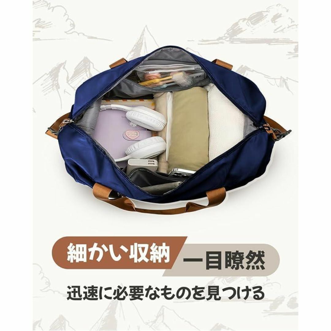 Easy-U スポーツバッグ ボストンバッグ ジムバック 乾湿分離 旅行バッグ メンズのバッグ(ボストンバッグ)の商品写真