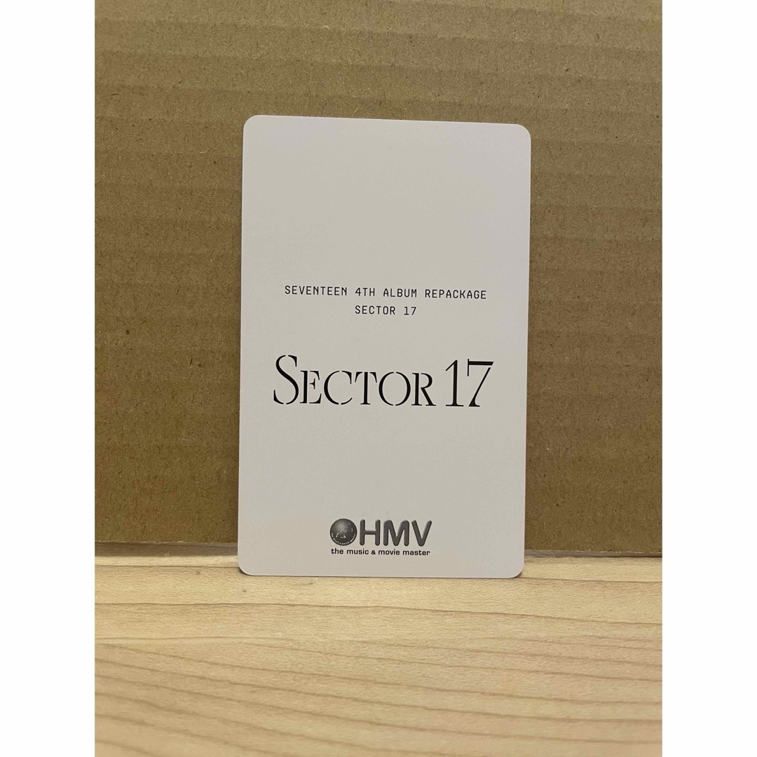 SEVENTEEN 勿体なく SECTOR17 COMPACT盤 トレカ SEVENTEEN 勿体なく SECTOR17 COMPACT盤 トレカ