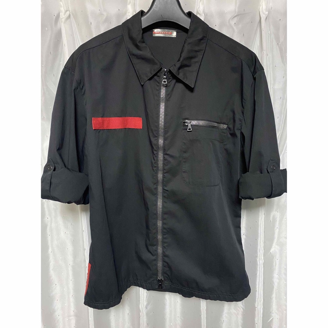 PRADA - PRADA SPORT 90s ジップシャツ 半袖 パッチの通販 by 's PRADA - PRADA SPORT 90s ジップシャツ 半袖 パッチの通販 by 's