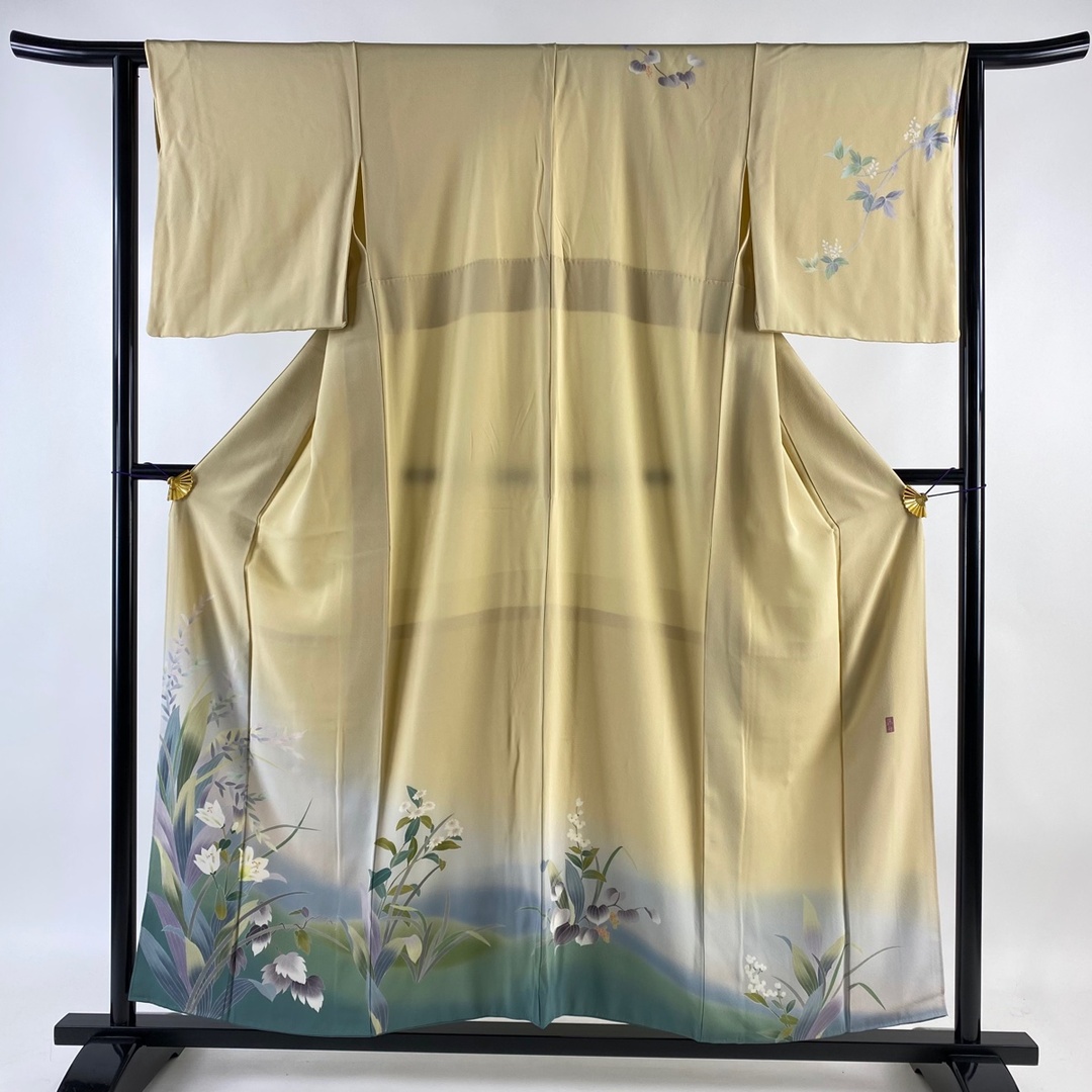 訪問着 身丈156.5cm 裄丈61.5cm 正絹 秀品 【中古】