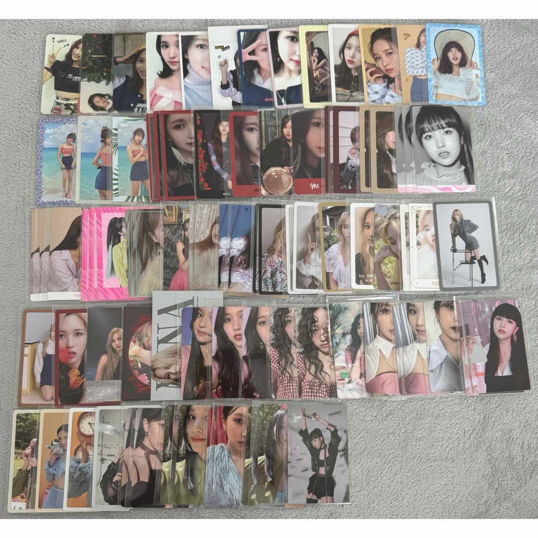 TWICE ミナ トレカ まとめ売り TWICE ミナ トレカ まとめ売り