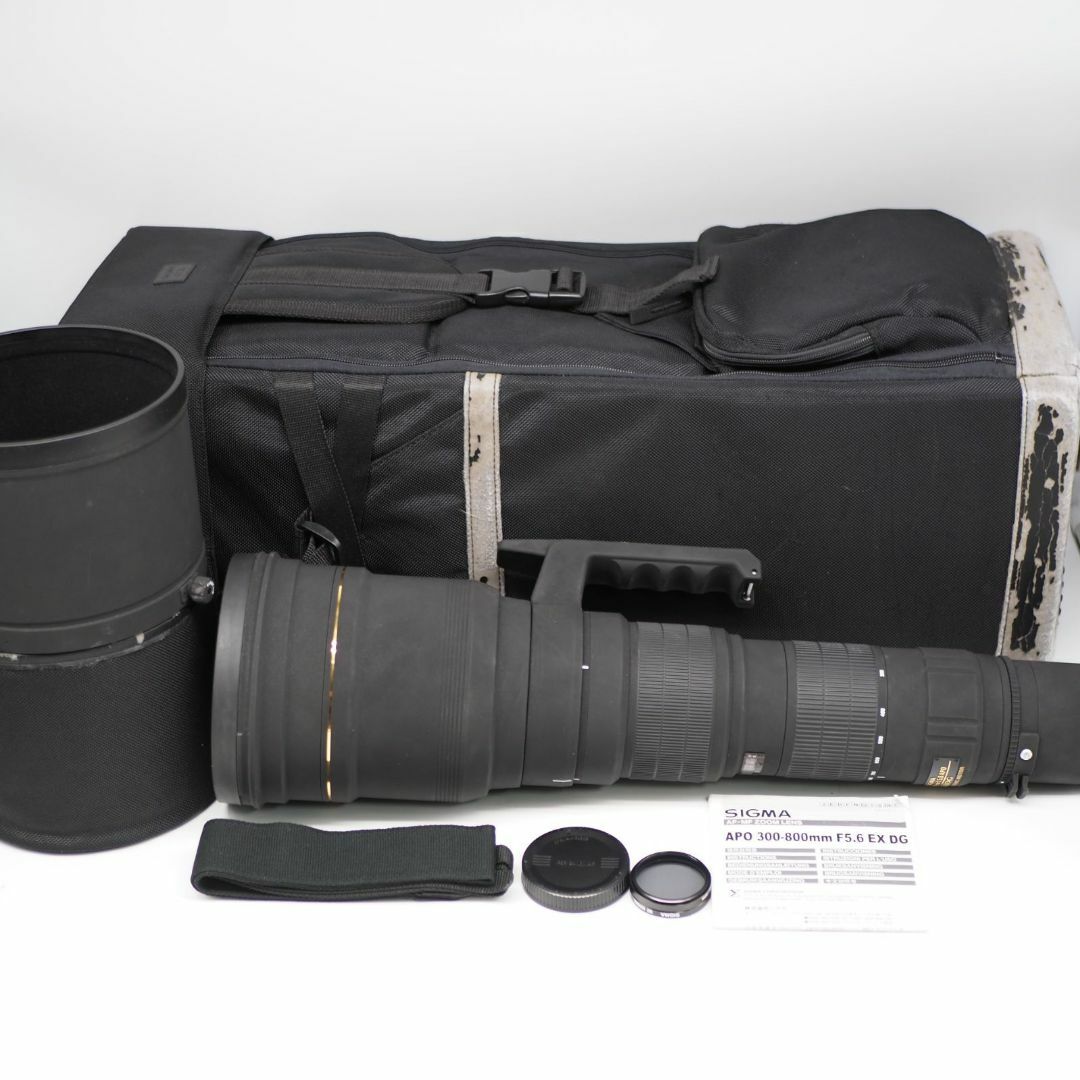 SIGMA - SIGMA APO 300-800mm F5.6 EX DG HSM キヤノン用の通販 SIGMA - SIGMA APO 300-800mm F5.6 EX DG HSM キヤノン用の通販