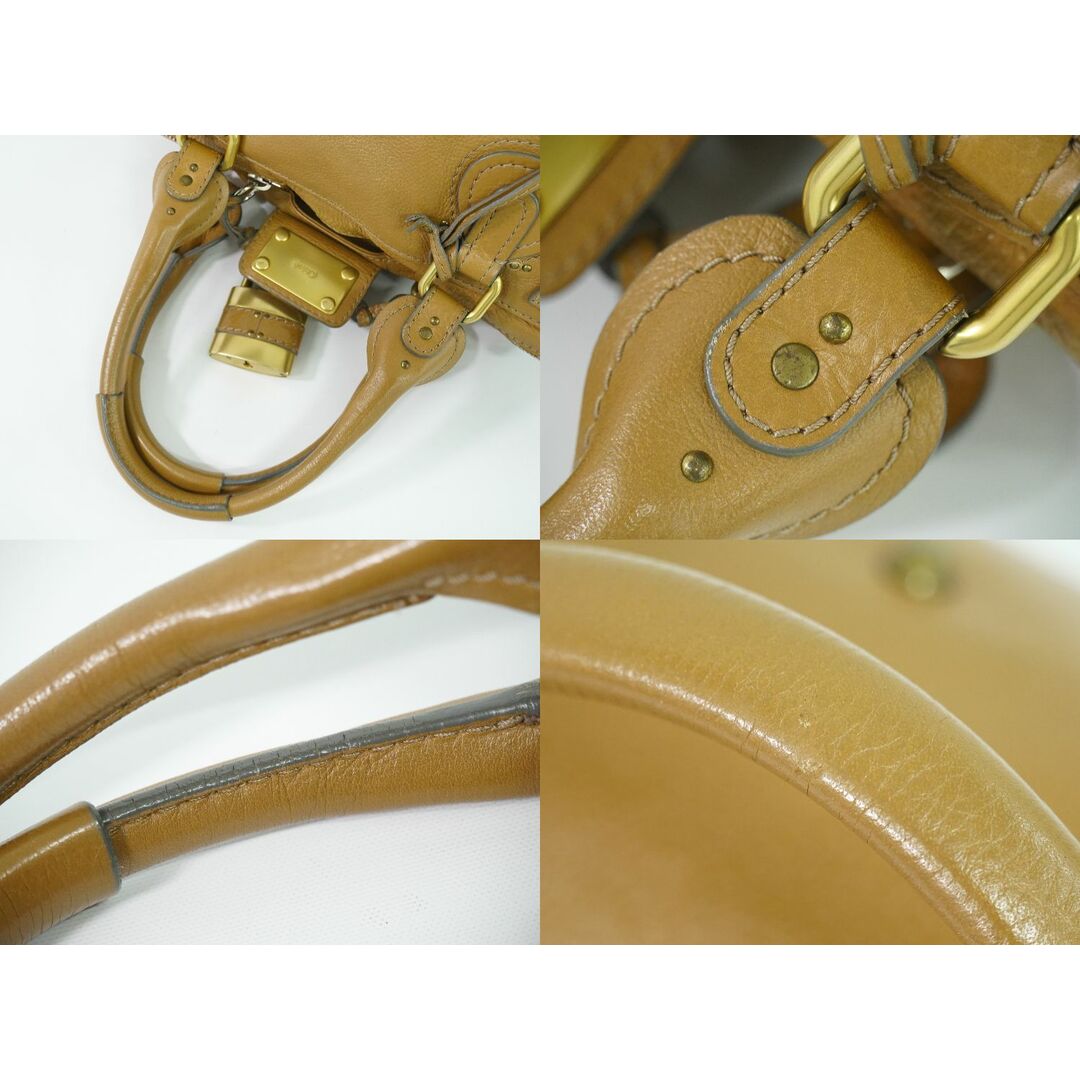 Chloe - 本物 クロエ Chloe パディントン ハンドバッグ レザー Chloe - 本物 クロエ Chloe パディントン ハンドバッグ レザー