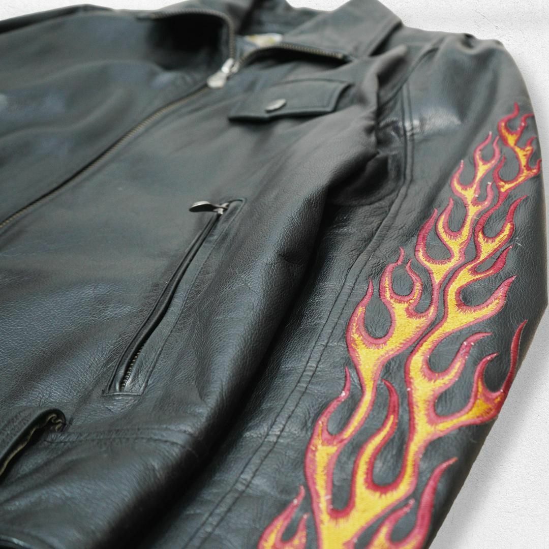Harley Davidson - 激レア Harley Davidson レザー ジャケット Harley Davidson - 激レア Harley Davidson レザー ジャケット