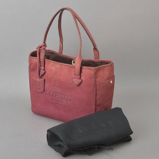 LOEWE - LOEWE◇ロエベ ヘリテージ トートバッグ レザー ピンク LOEWE - LOEWE◇ロエベ ヘリテージ トートバッグ レザー ピンク