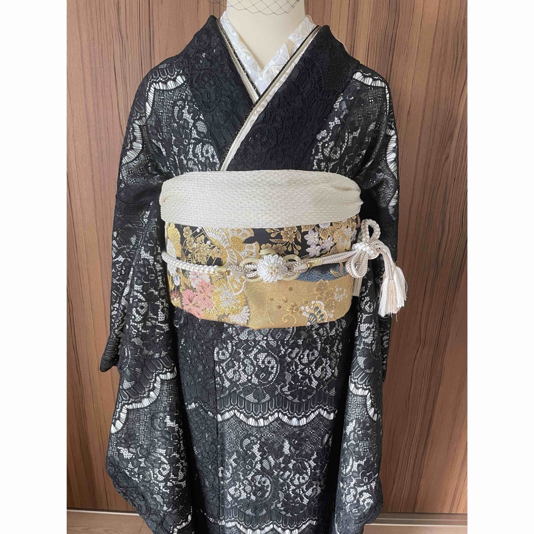 新品 オリジナル総レース振袖 (➇点)フルセット 成人式|振袖 新品 オリジナル総レース振袖 (➇点)フルセット 成人式|振袖