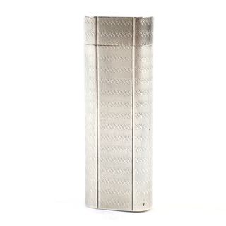 カルティエ(Cartier)の良品○Cartier カルティエ 総柄 オーバルフォルム ローラー式 ライター シルバー メンズ レディース 着火確認済み(タバコグッズ)