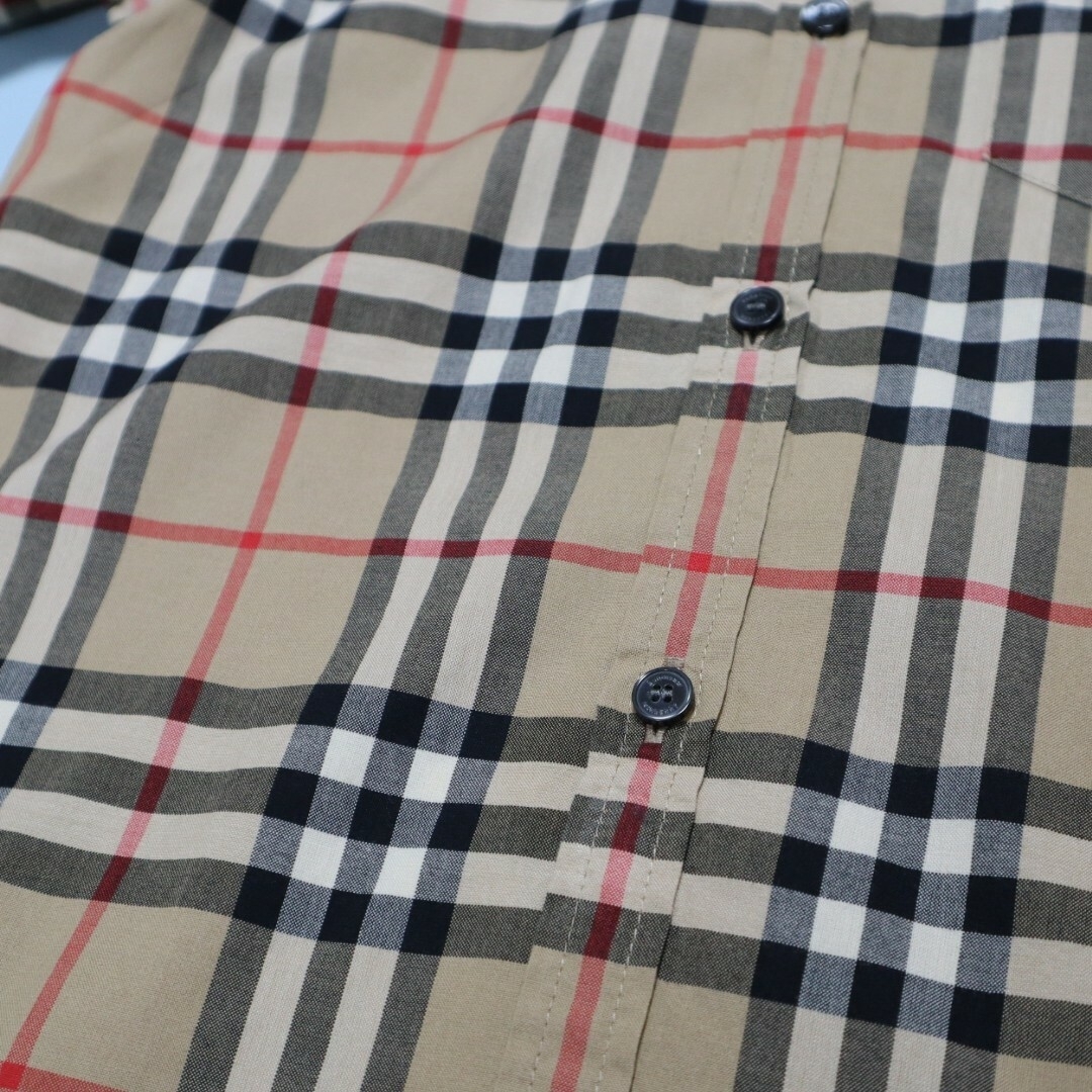 バーバリーチルドレン　6Y 116cm BURBERRY - バーバリー チルドレン ノバチェック 半袖シャツ【6y