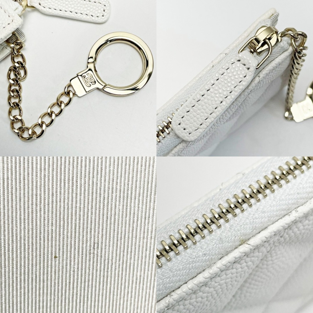 CHANEL - CHANEL シャネル マトラッセ AP0221 ホワイト ココ CHANEL - CHANEL シャネル マトラッセ AP0221 ホワイト ココ