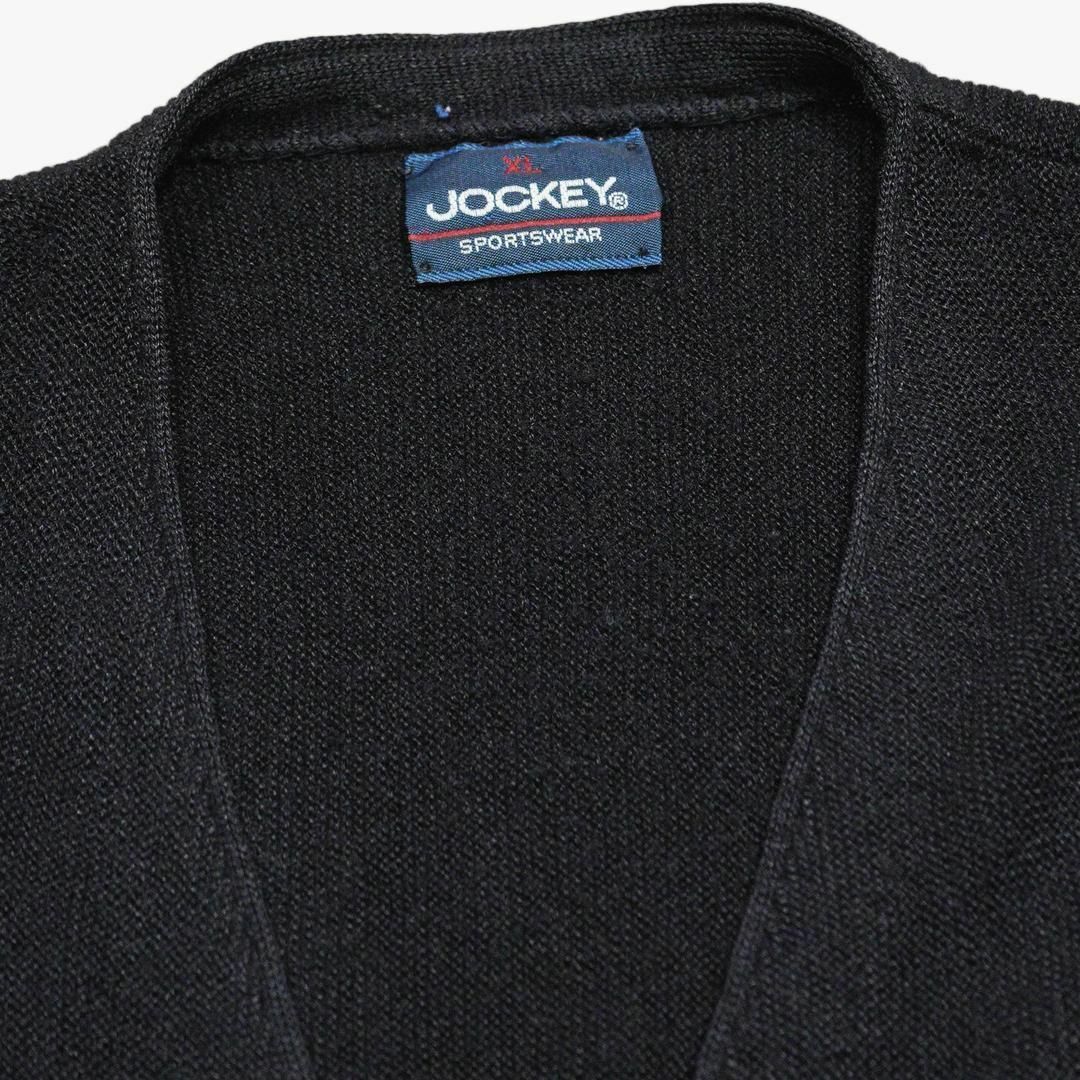 90s USA製 JOCKEY ジョッキー アクリル ニット カーディガン 90s USA製 JOCKEY ジョッキー アクリル ニット カーディガン