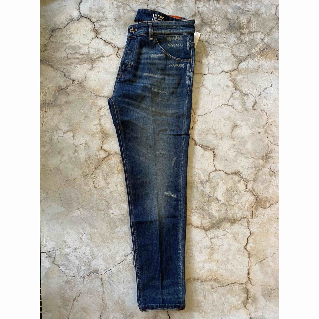 PT05 - 新品 PT Torino REGGAE ダメージ テーパード ストレッチ PT05 - 新品 PT Torino REGGAE ダメージ テーパード ストレッチ