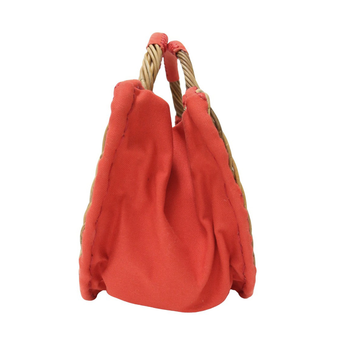美品 ebagos エバゴス バッグ かごバッグ ブラウン レッド 美品 ebagos エバゴス バッグ かごバッグ ブラウン レッド