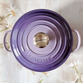 LE CREUSET - ♡ルクルーゼ ココットロンド ブルーベルパープル LE CREUSET - ♡ルクルーゼ ココットロンド ブルーベルパープル