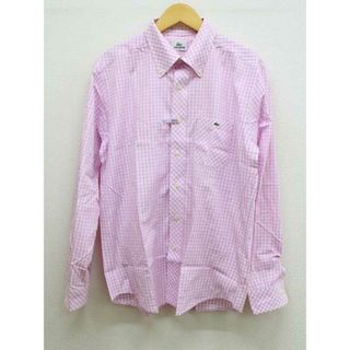 LACOSTE - 【新入荷】‡LACOSTE/ラコステ‡ギンガムチェックシャツ LACOSTE - 【新入荷】‡LACOSTE/ラコステ‡ギンガムチェックシャツ