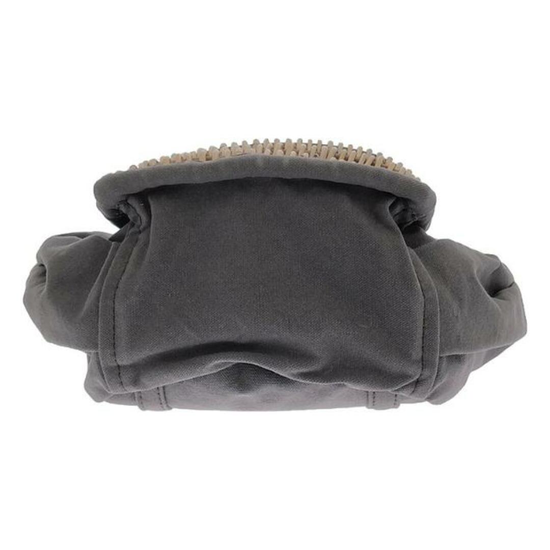 美品】 ebagos / エバゴス | ポケット付き カゴ キャンバス 美品】 ebagos / エバゴス | ポケット付き カゴ キャンバス