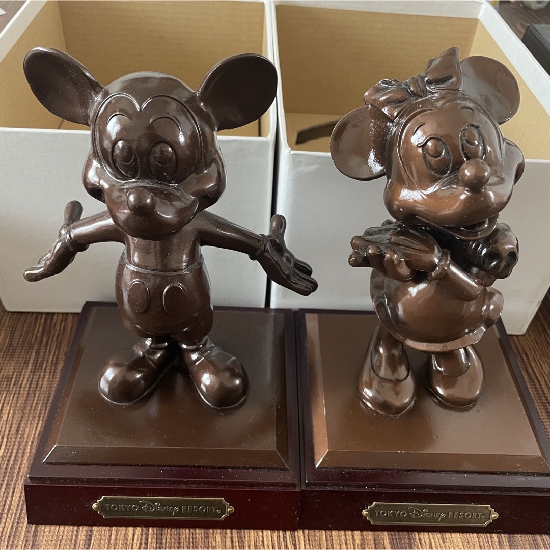 ミッキー ミニー ブロンズ像 銅像 フィギュア ミッキー ミニー ブロンズ像 銅像 フィギュア
