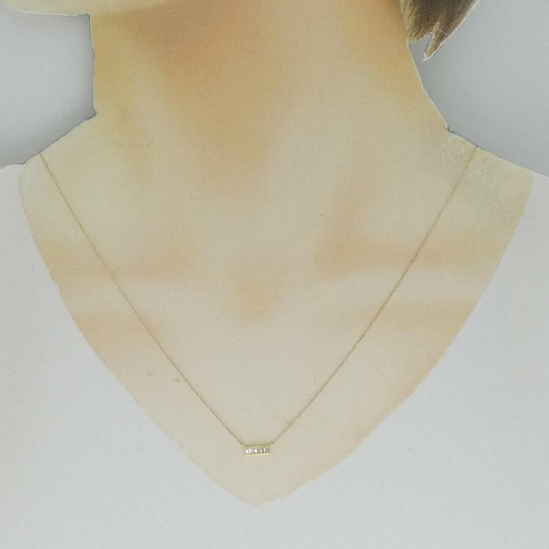 【新品】K18YG ダイヤモンド ネックレス 0.08CT