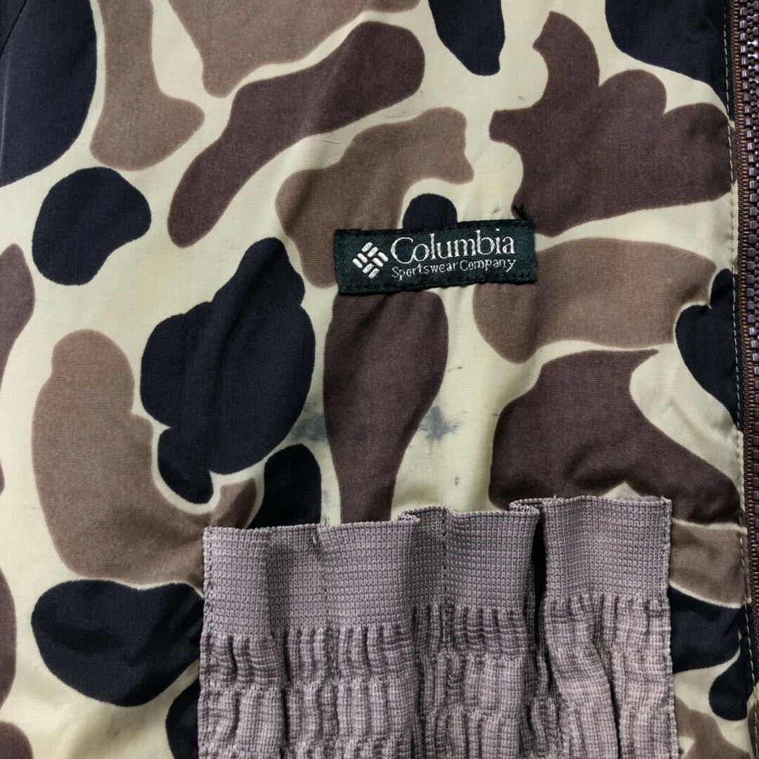 Columbia - 90年代 Columbia コロンビア リバーシブル ナイロン Columbia - 90年代 Columbia コロンビア リバーシブル ナイロン