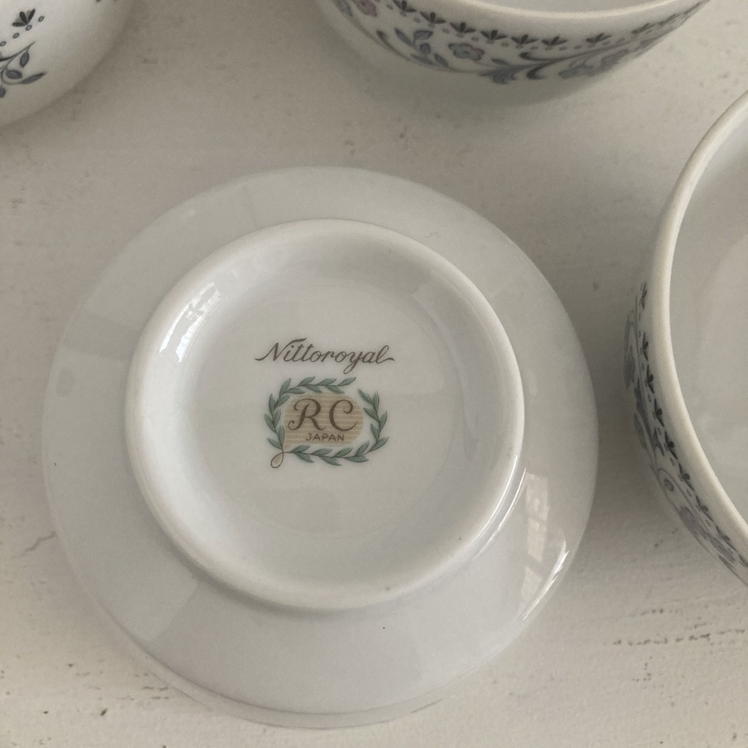 Noritake - ニットーロイヤルRC ノリタケ 小鉢 5個セットの通販 Noritake - ニットーロイヤルRC ノリタケ 小鉢 5個セットの通販