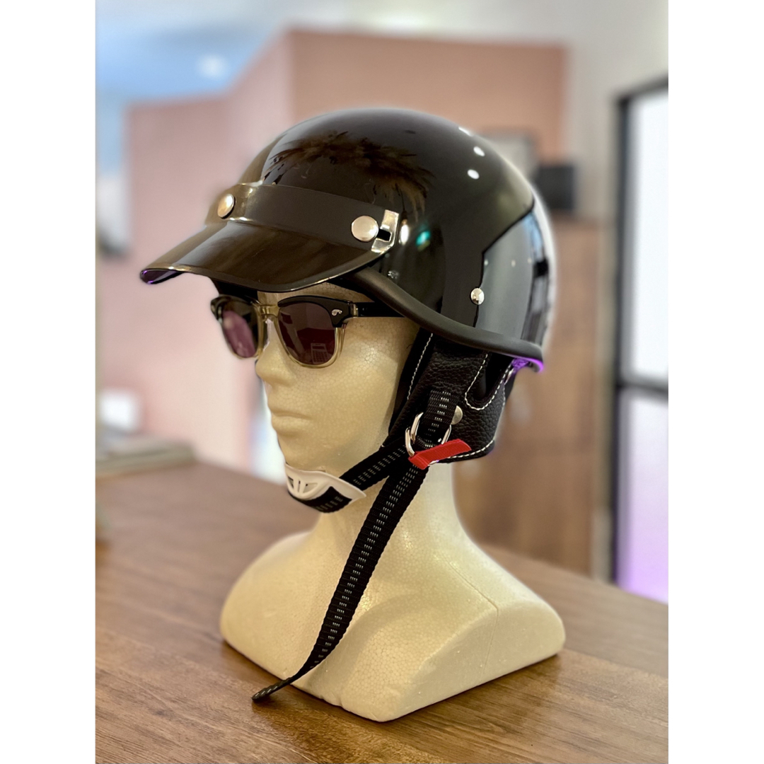 ショーティーSHORTYビンテージポリスヘルメット目深にかぶれて ショーティーSHORTYビンテージポリスヘルメット目深にかぶれて