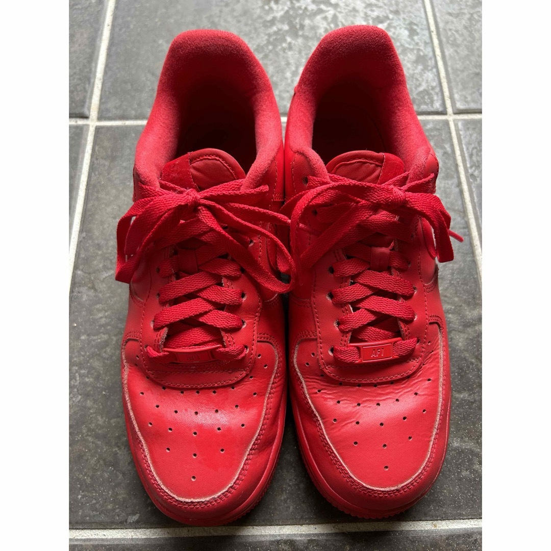 NIKE - エアフォース1 レッド 赤 red の通販 by y's shop NIKE - エアフォース1 レッド 赤 red の通販 by y's shop