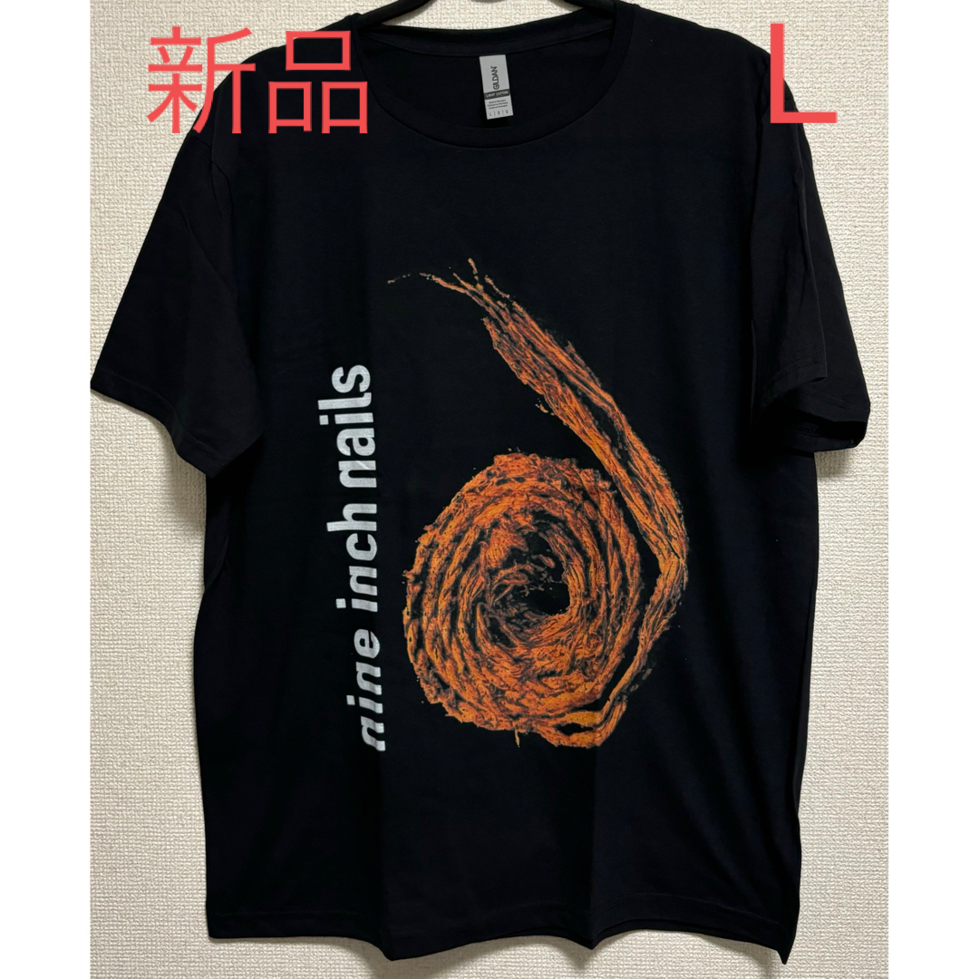新品 NINE INCH NAILS Tシャツ Lサイズ ブラックの通販 by 新品 NINE INCH NAILS Tシャツ Lサイズ ブラックの通販 by